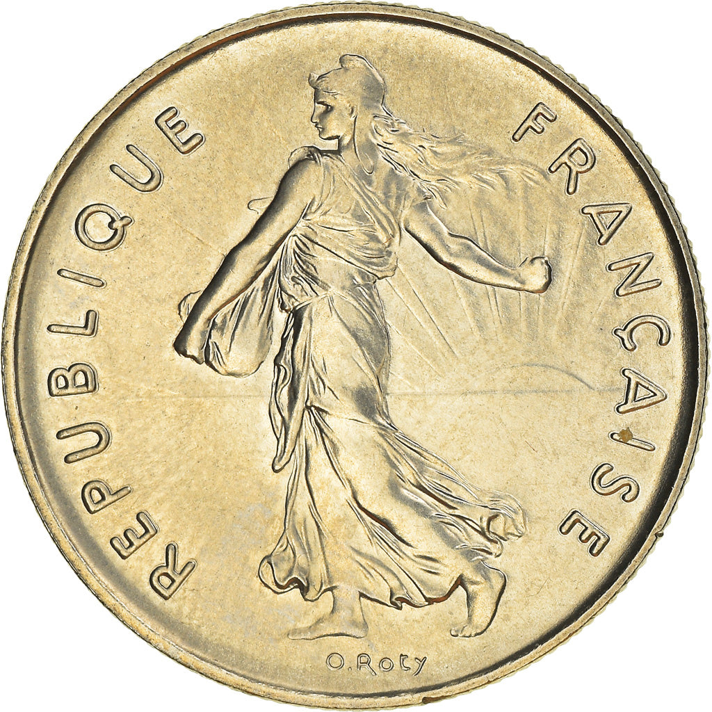 Münze, Frankreich, Semeuse, 5 Francs, 1986, Paris, STGL, Nickel Clad