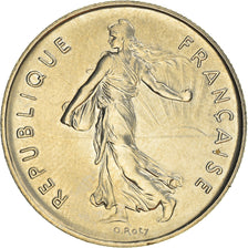 Münze, Frankreich, Semeuse, 5 Francs, 1986, Paris, STGL, Nickel Clad