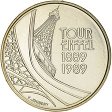 Münze, Frankreich, Tour Eiffel, 5 Francs, 1989, Paris, STGL, Nickel, KM:968