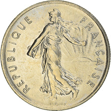 Coin, France, Semeuse, 5 Francs, 1996, Paris, MS(64), Nickel Clad Copper-Nickel