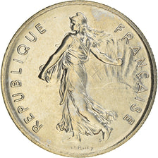 Coin, France, Semeuse, 5 Francs, 1996, Paris, MS(64), Nickel Clad Copper-Nickel