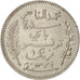 Tunisie, Muhammad al-Nasir Bey, Franc, 1915, Paris, SUP, Argent, KM:238