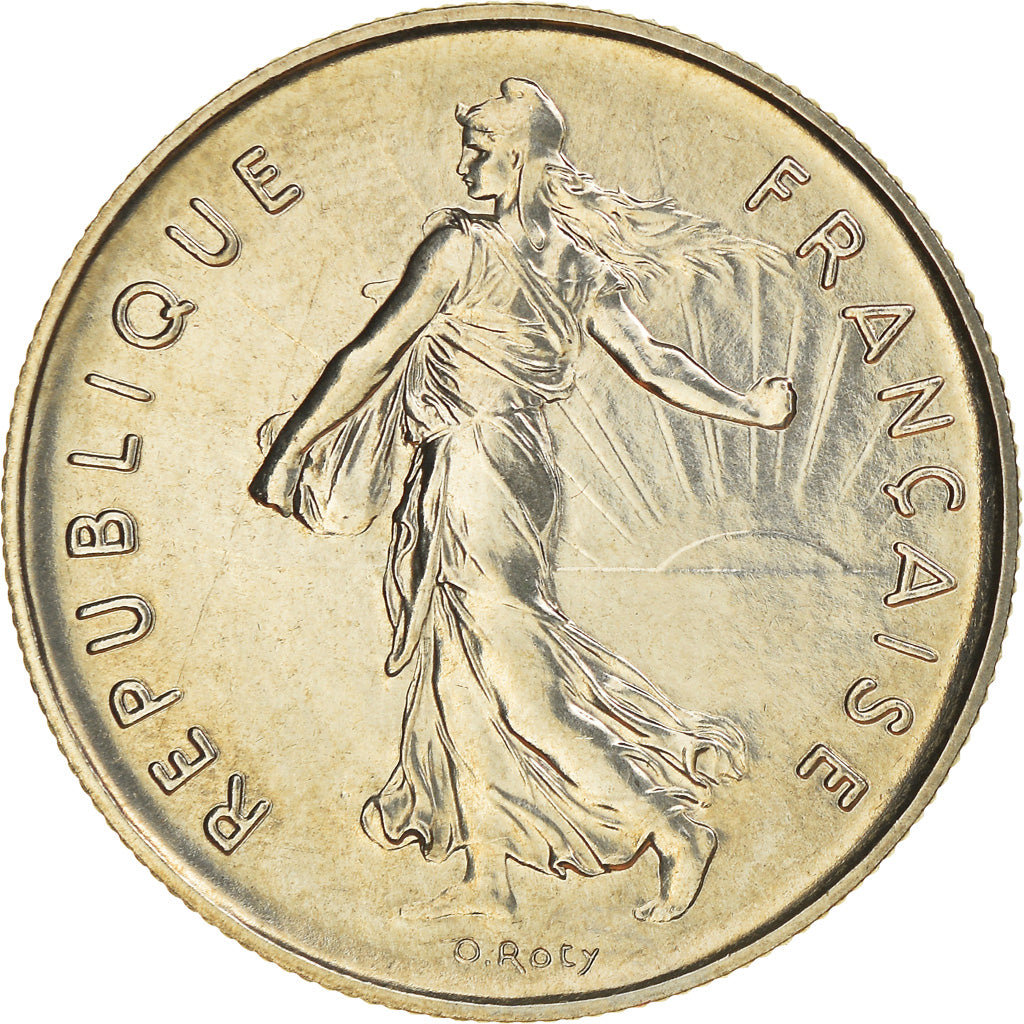 Münze, Frankreich, Semeuse, 5 Francs, 1980, Paris, STGL, Nickel Clad