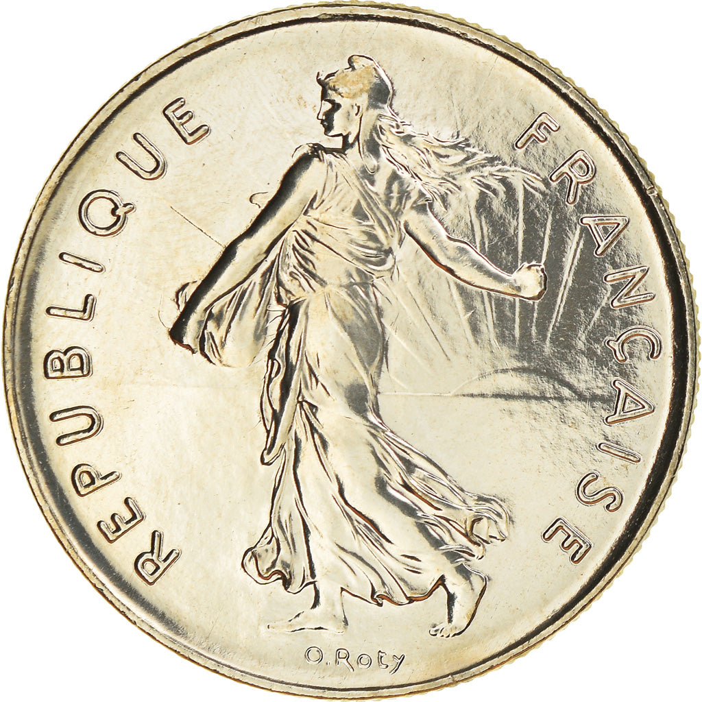 Coin, France, Semeuse, 5 Francs, 2000, Paris, MS(65-70), Nickel Clad