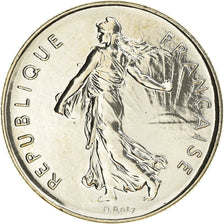 Monnaie, France, Semeuse, 5 Francs, 2000, Paris, SPL+, Nickel Clad