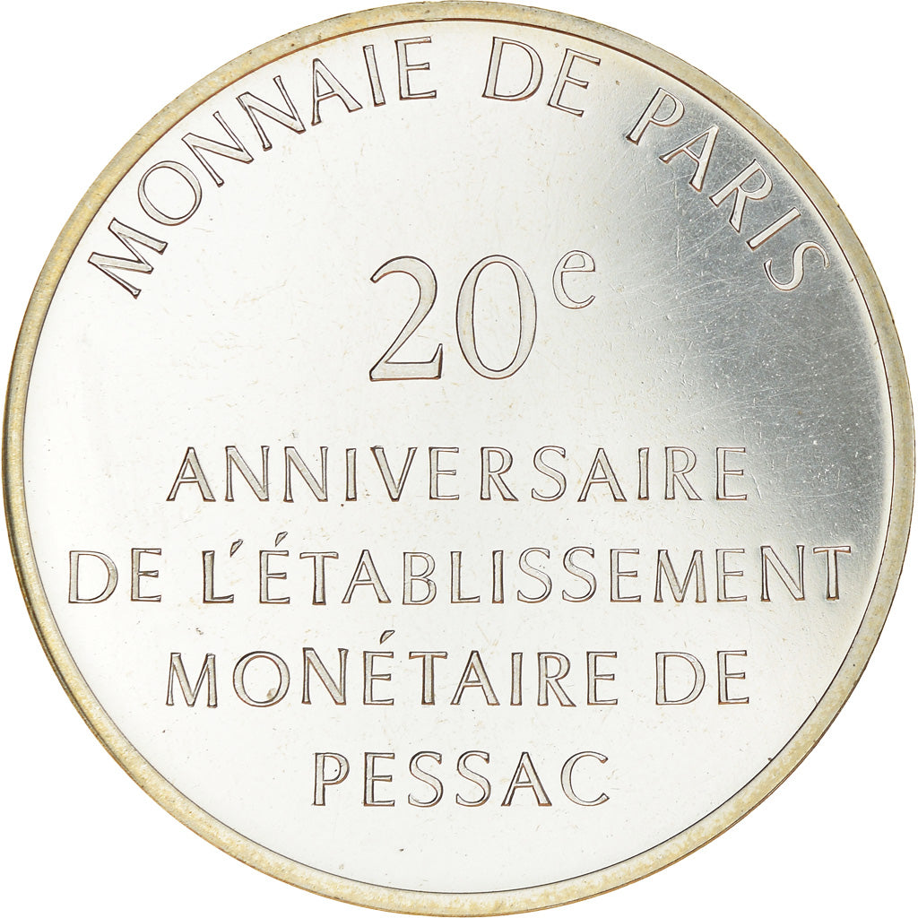 Coin, France, Module de 100 francs - 20e anniversaire de l’établissement