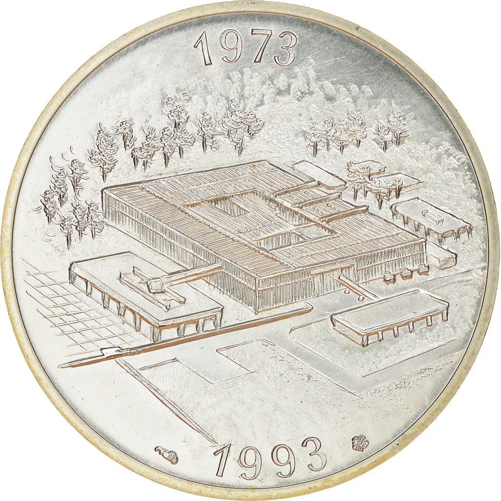 Coin, France, Module de 100 francs - 20e anniversaire de l’établissement