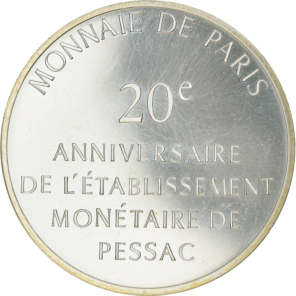 Coin, France, Module de 100 francs - 20e anniversaire de l’établissement
