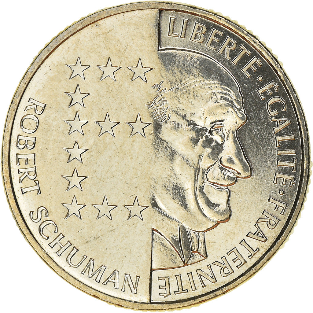 Moneta, Francia, Schumann, 10 Francs, 1986, SPL, Nichel, KM:958, Gadoury:825