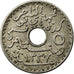 Coin, Tunisia, Muhammad al-Nasir Bey, 5 Centimes, 1919, Paris, EF(40-45)