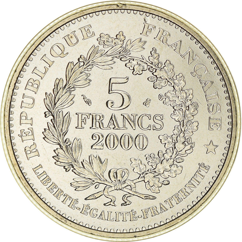 Monnaie, France, Franc d'Henri III, 5 Francs, 2000, Paris, FDC, Copper-Nickel