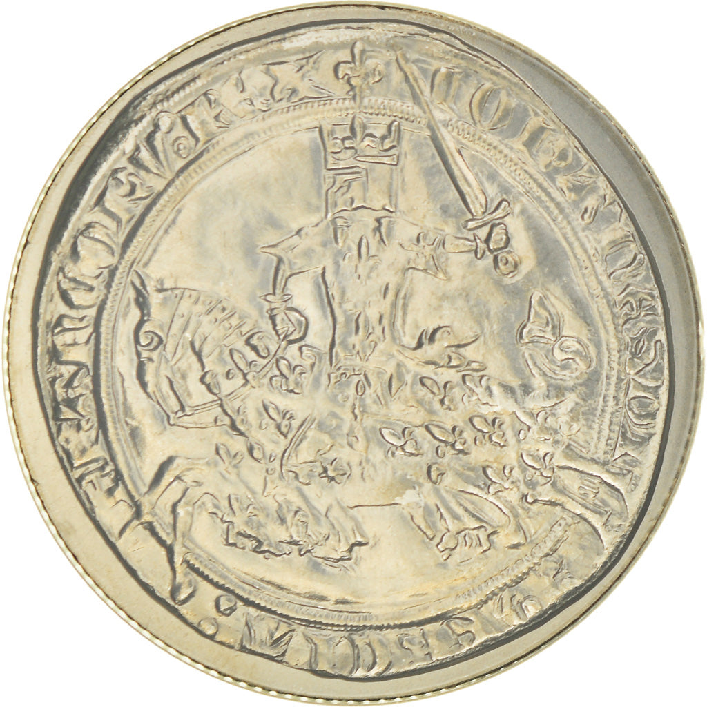 Coin, France, Franc à cheval, 5 Francs, 2000, Paris, MS(65-70), Copper-Nickel
