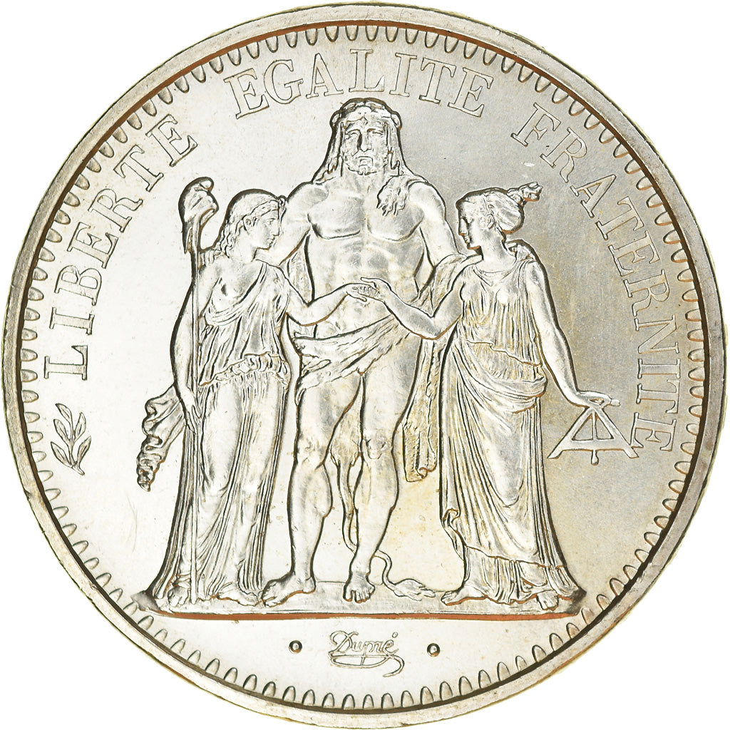 Moneta, Francia, Hercule, 10 Francs, 1965, Paris, FDC, Argento, KM:932