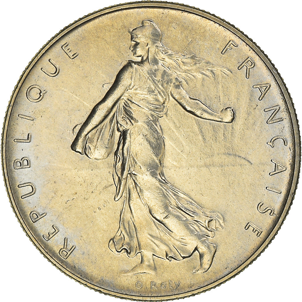 Munten, Frankrijk, Semeuse, Franc, 1964, Paris, UNC, Nickel, KM:925.1