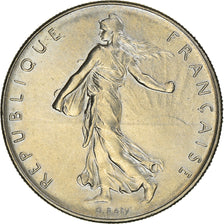 Coin, France, Semeuse, Franc, 1965, Paris, MS(63), Nickel, KM:925.1, Gadoury:474