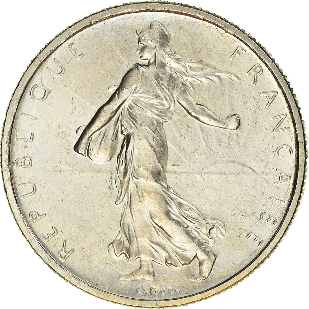 Coin, France, Semeuse, 1/2 Franc, 1965, Paris, MS(65-70), Nickel, KM:931.1