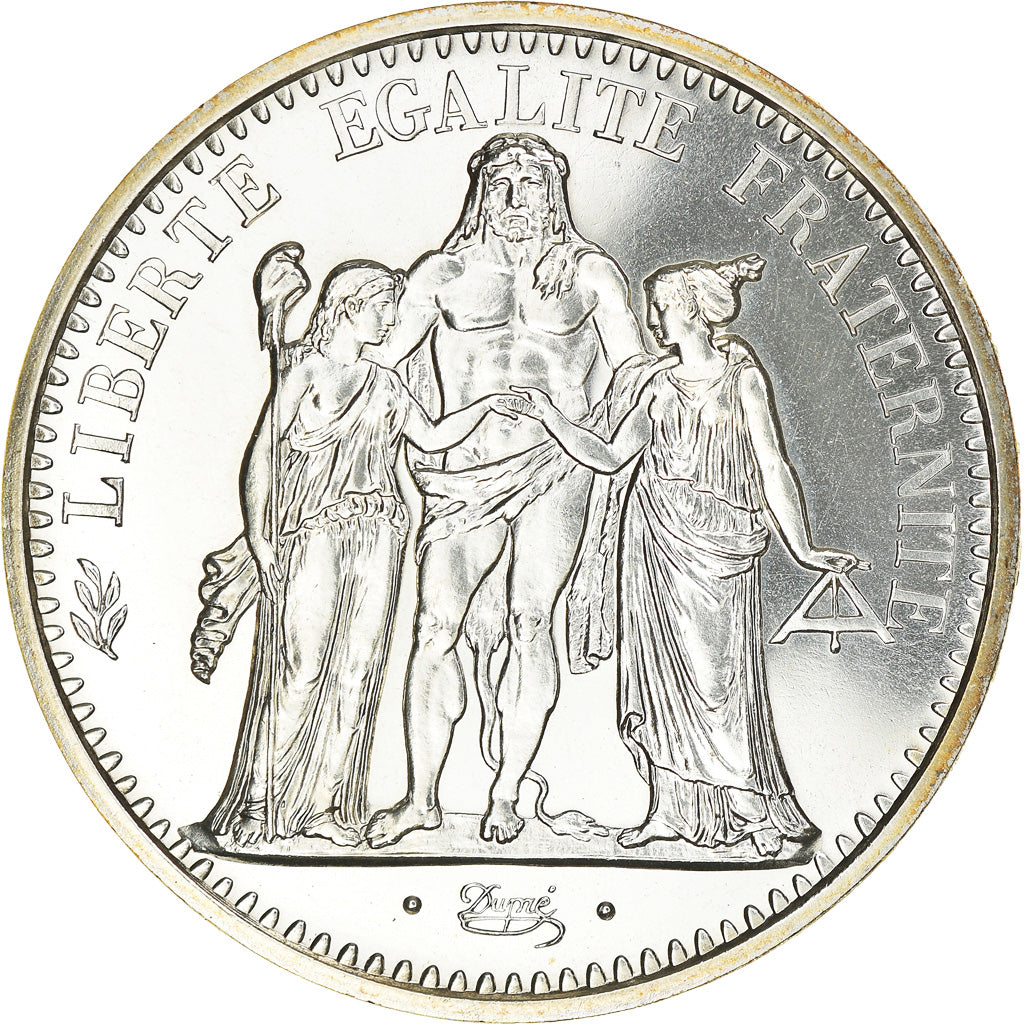 Coin, France, Hercule, 10 Francs, 1972, Paris, MS(65-70), Silver, KM:932