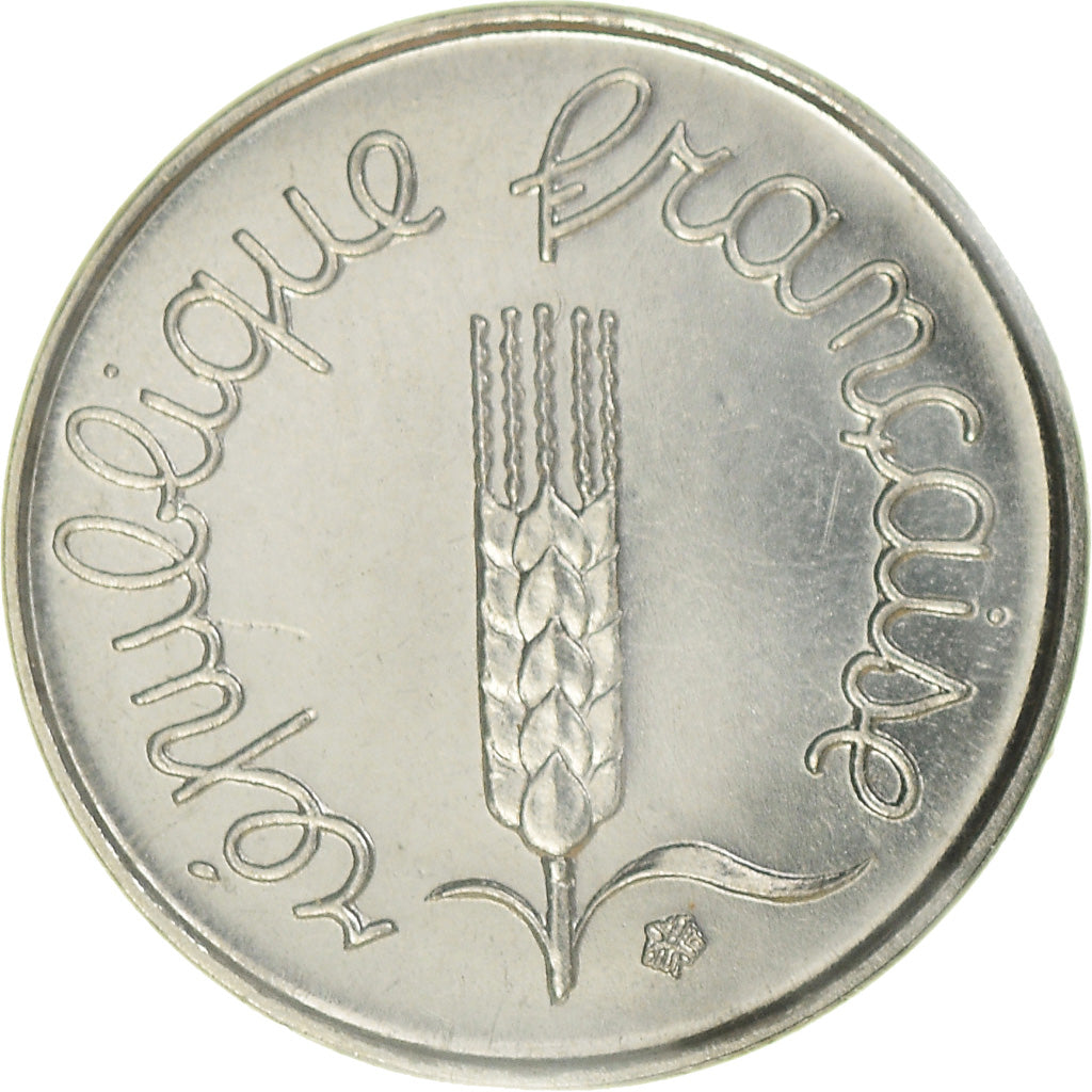 Coin, France, Épi, Centime, 1972, Paris, MS(65-70), Stainless Steel, KM:928