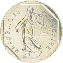 Coin, France, Semeuse, 2 Francs, 1994, Paris, MS(65-70), Nickel, KM:942.1