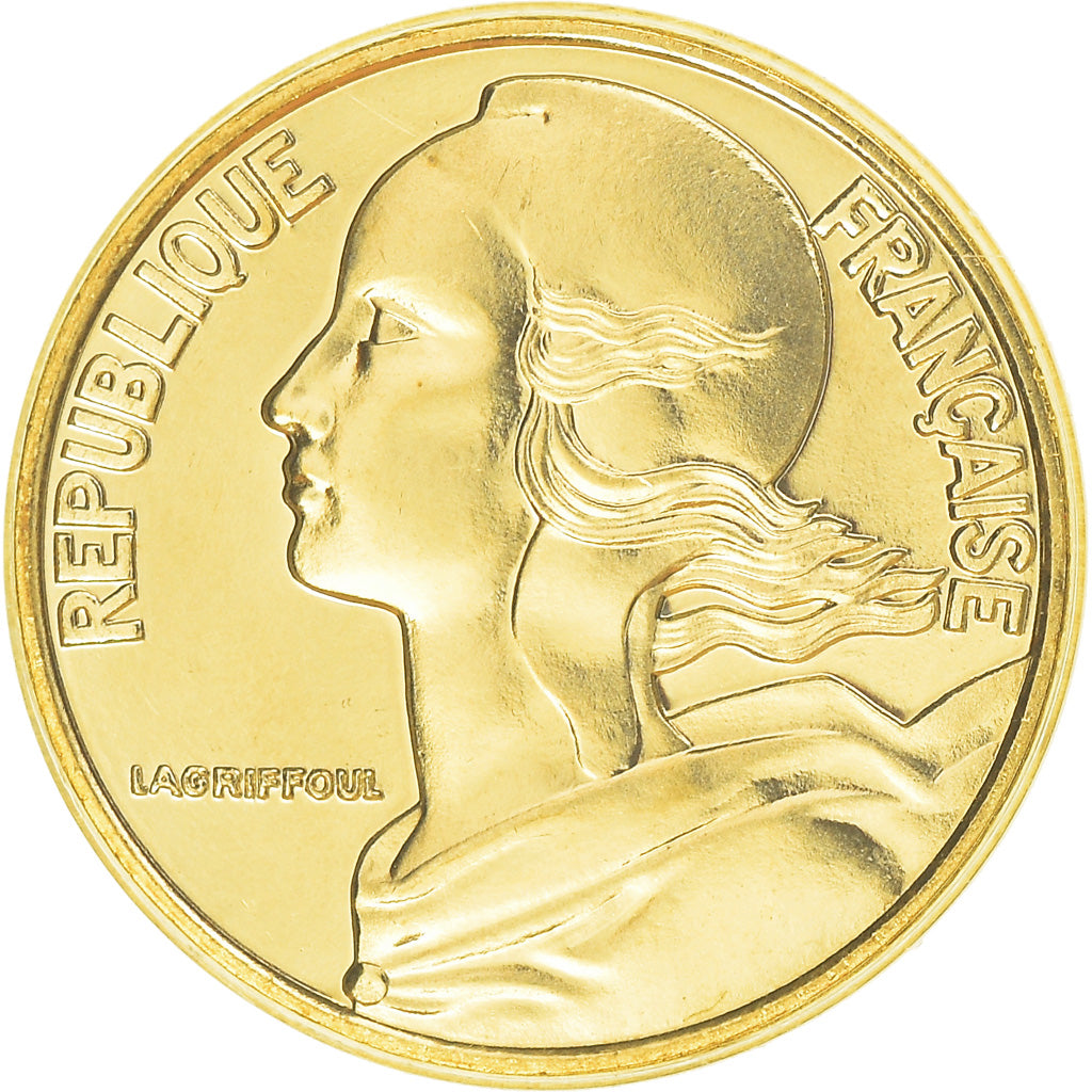 Coin, France, Marianne, 5 Centimes, 1994, Paris, BU, MS(65-70), Aluminum-Bronze