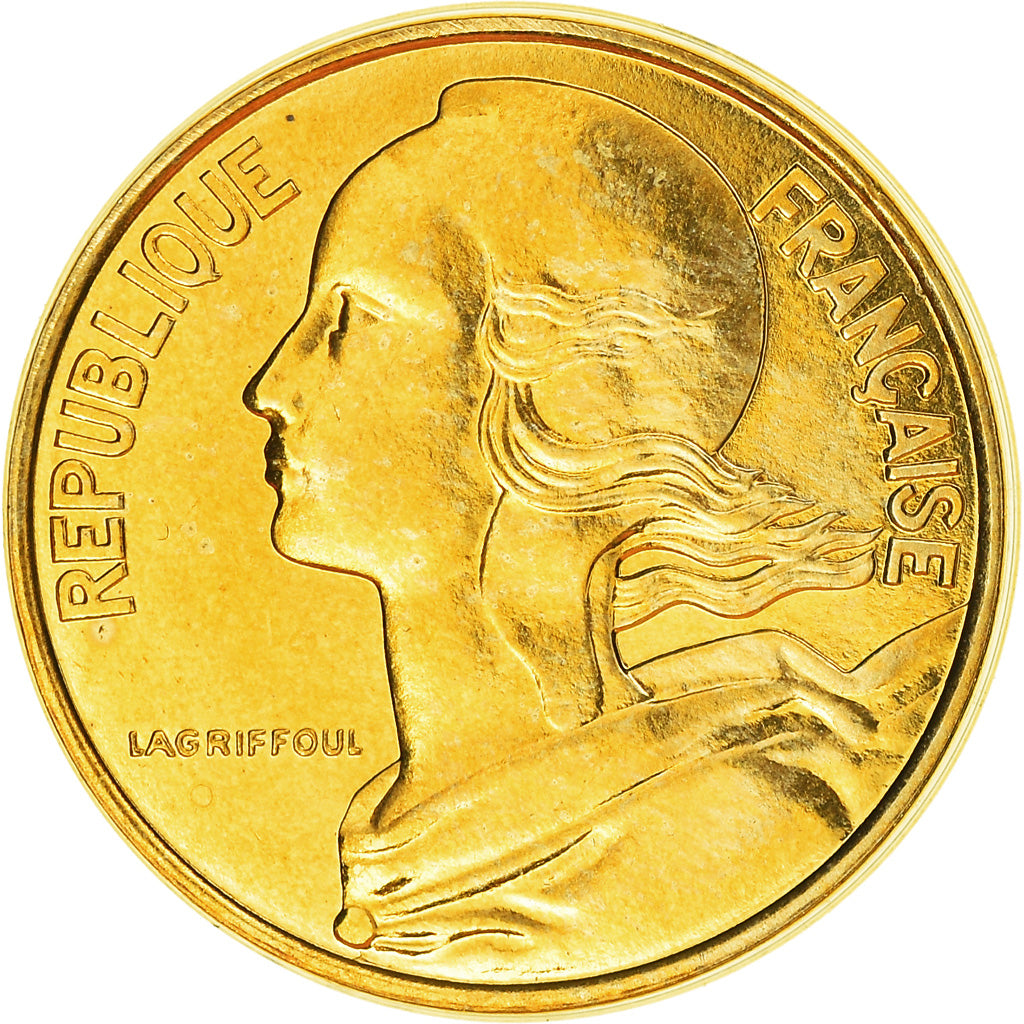 Coin, France, Marianne, 10 Centimes, 1991, Paris, Frappe médaille, MS(65-70)