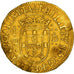 Coin, Portugal, Filipe II, 4 Cruzados, 1598-1621, AU(55-58), Gold