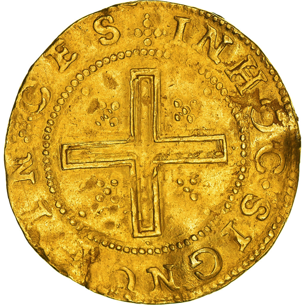 Moneta, Portogallo, Filipe II, 4 Cruzados, 1598-1621, SPL-, Oro