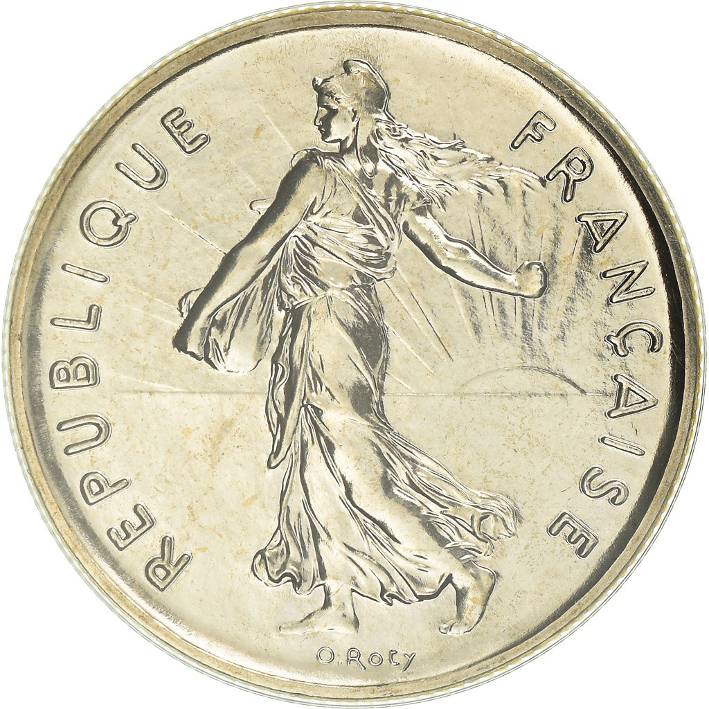 Monnaie, France, Semeuse, 5 Francs, 1993, Paris, Frappe médaille, FDC, Nickel