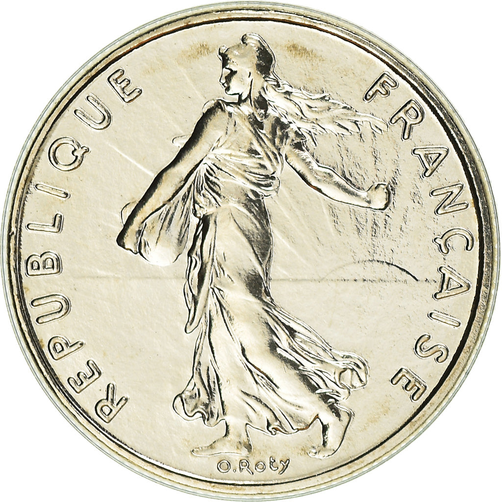 Coin, France, Semeuse, 1/2 Franc, 1993, Paris, Frappe médaille, MS(65-70)