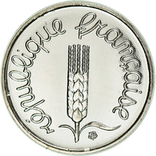 Moeda, França, Épi, Centime, 1993, Paris, Frappe médaille, MS(65-70), Aço