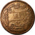Coin, Tunisia, Muhammad al-Nasir Bey, 10 Centimes, 1908, Paris, VF(30-35)