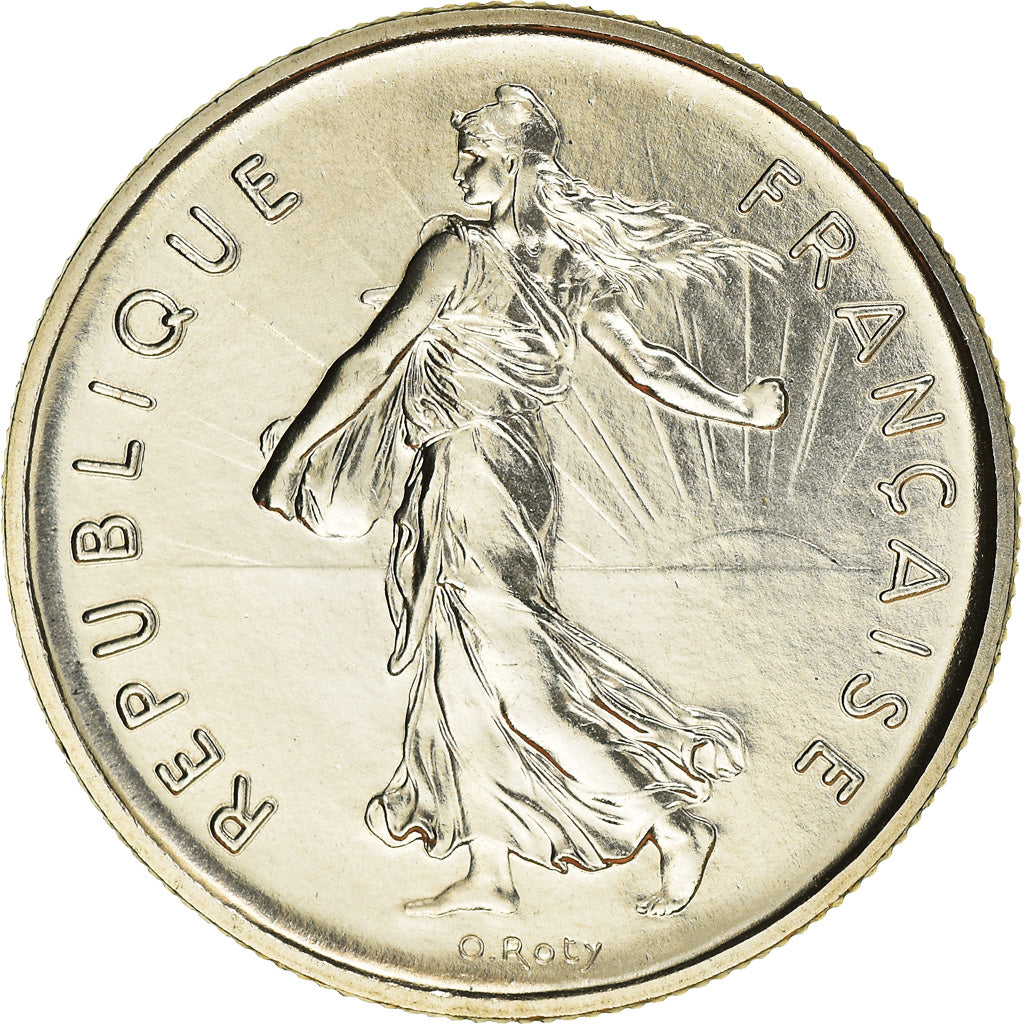 Coin, France, Semeuse, 5 Francs, 1970, Paris, MS(65-70), Nickel Clad