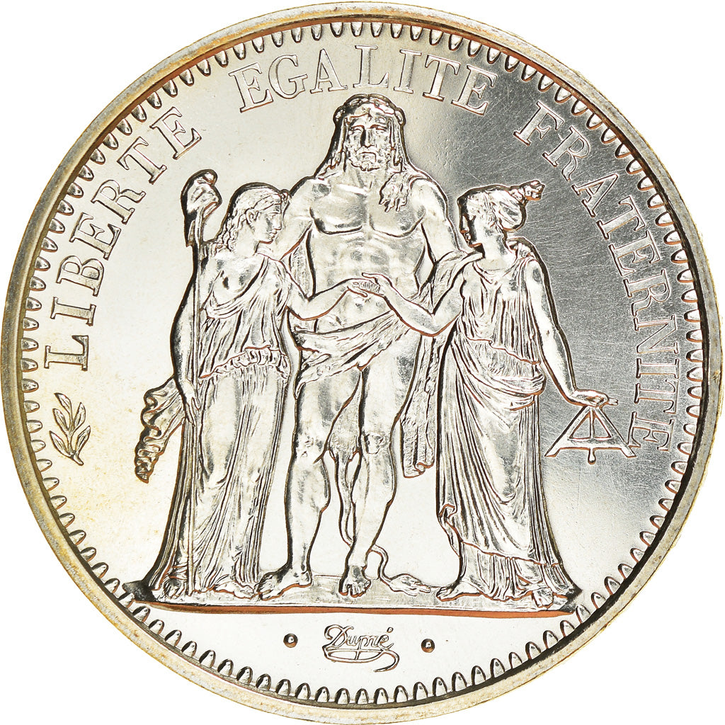 Coin, France, Hercule, 10 Francs, 1971, Paris, MS(65-70), Silver, KM:932