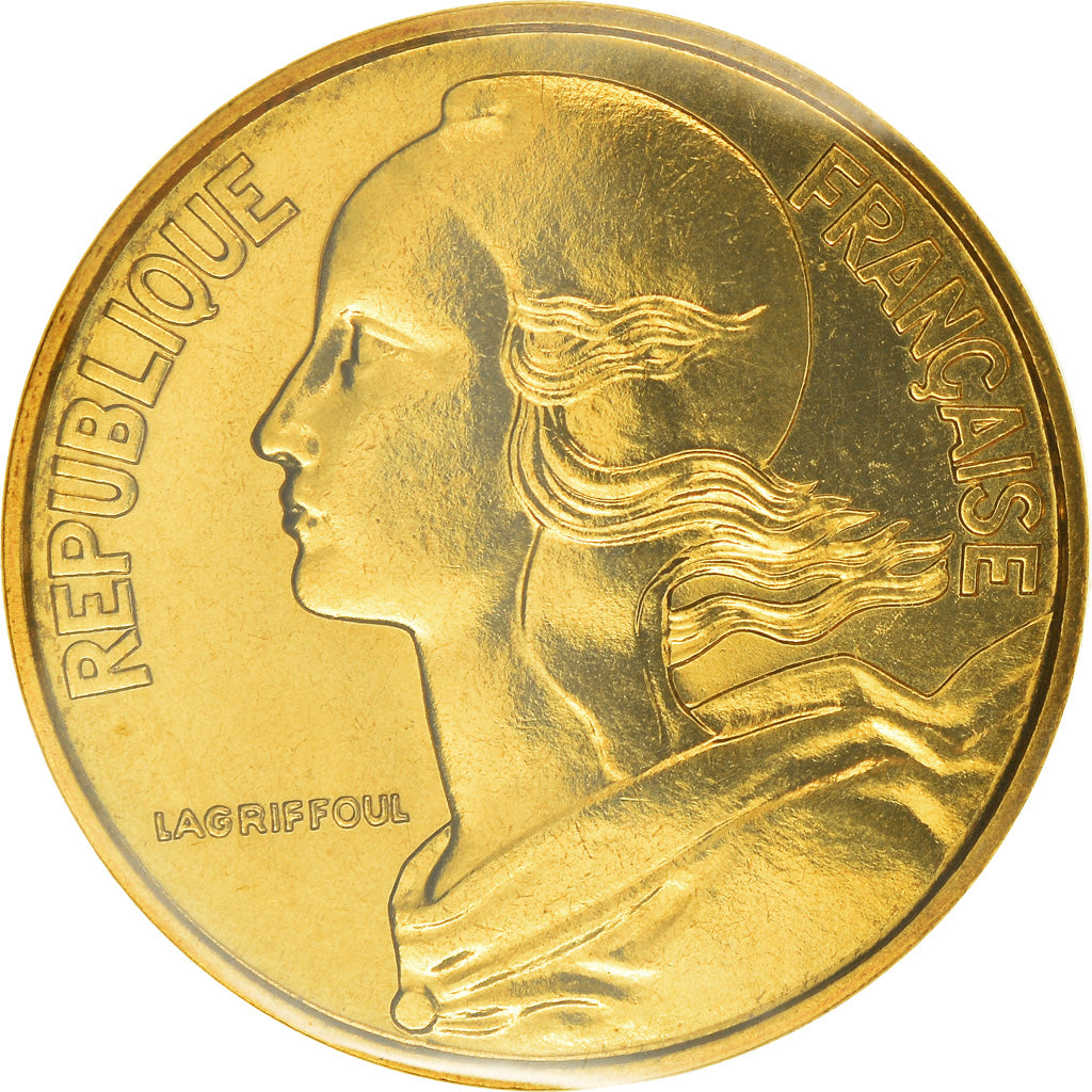 Moneta, Francia, Marianne, 20 Centimes, 1970, Paris, FDC, Alluminio-bronzo