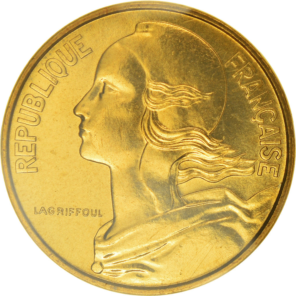 Coin, France, Marianne, 10 Centimes, 1970, Paris, MS(65-70), Aluminum-Bronze