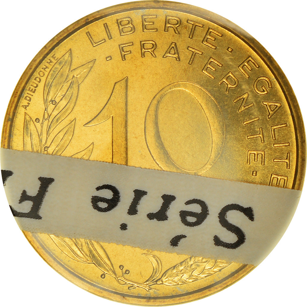 Coin, France, Marianne, 10 Centimes, 1970, Paris, MS(65-70), Aluminum-Bronze