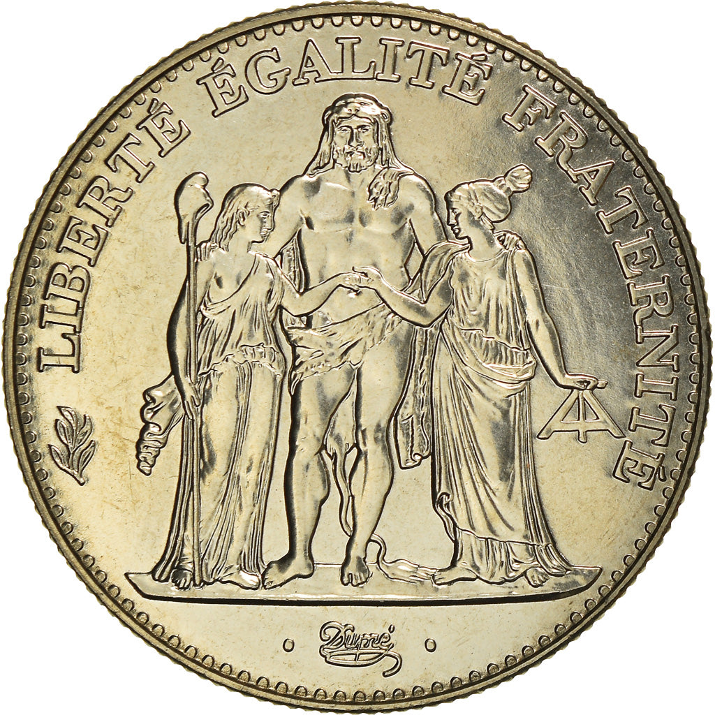 Coin, France, Hercule, 5 Francs, 1996, Paris, MS(65-70), Nickel, KM:1155
