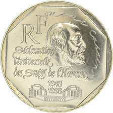 Münze, Frankreich, René Cassin, 2 Francs, 1998, STGL, Nickel, KM:1213
