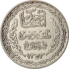 Tunisie, Ahmad Pasha Bey, 10 Francs, 1934, Paris, TTB+, Argent, KM:262
