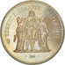 Coin, France, Hercule, 50 Francs, 1975, Paris, MS(65-70), Silver, KM:941.1