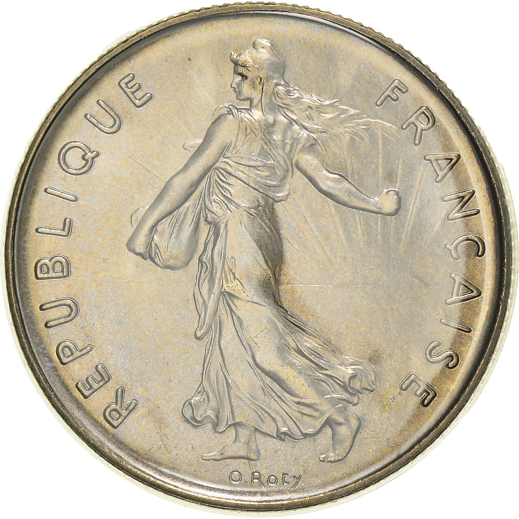 Monnaie, France, Semeuse, 5 Francs, 1975, Paris, FDC, Nickel Clad Copper-Nickel