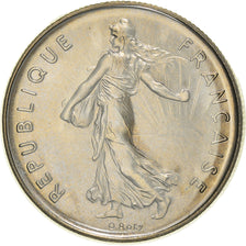 Monnaie, France, Semeuse, 5 Francs, 1975, Paris, FDC, Nickel Clad Copper-Nickel