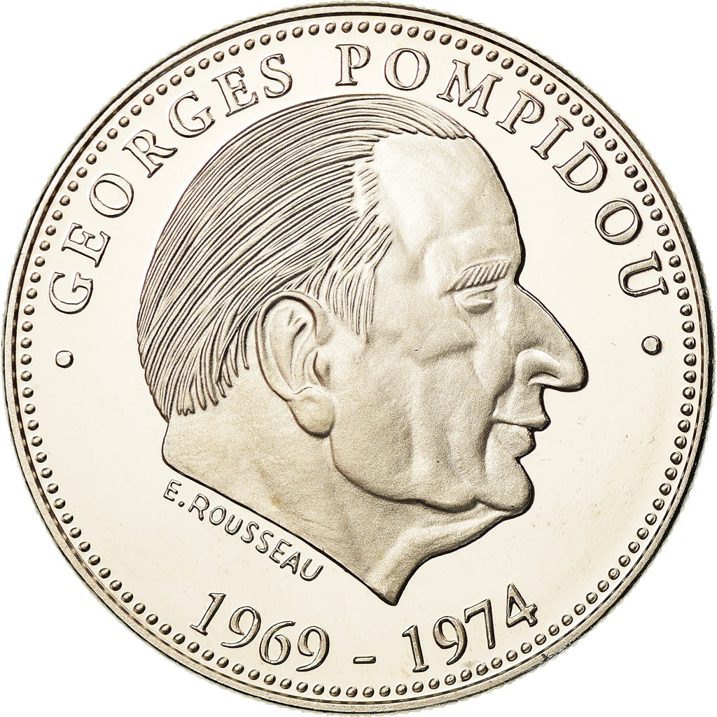 Frankrijk, Medaille, Les Présidents de la République, Georges Pompidou