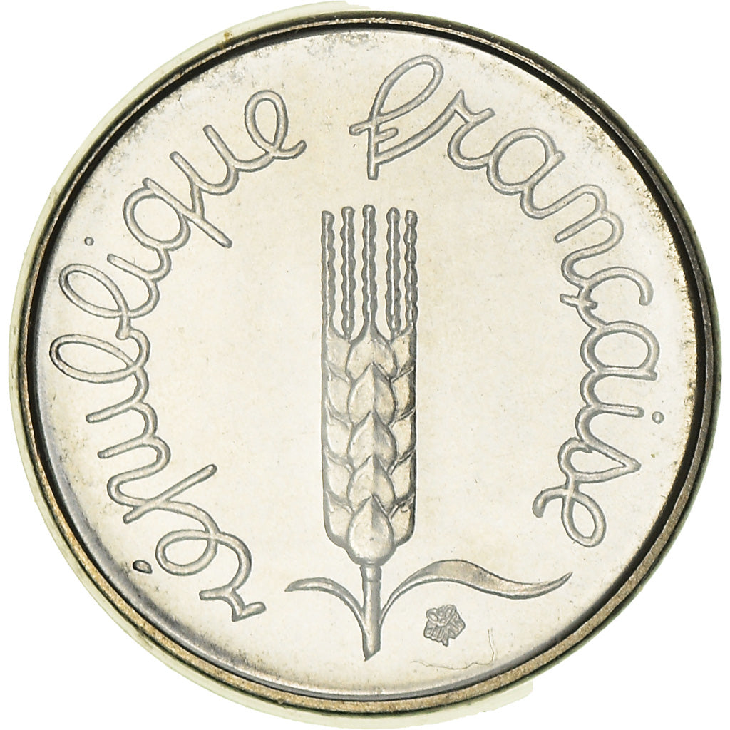 Coin, France, Épi, Centime, 1975, Paris, MS(65-70), Stainless Steel, KM:928