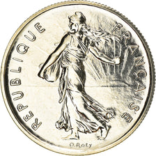Moneta, Francia, Semeuse, 5 Francs, 1992, Paris, Medal alignment, FDC, Nichel