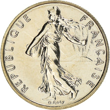 Coin, France, Semeuse, 1/2 Franc, 1992, Paris, Frappe médaille, MS(65-70)