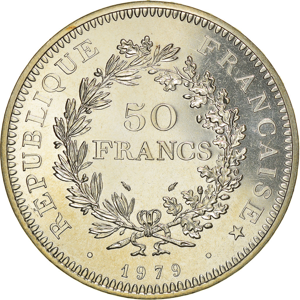 Monnaie, France, Hercule, 50 Francs, 1979, Paris, FDC, FDC, Argent, KM:941.1