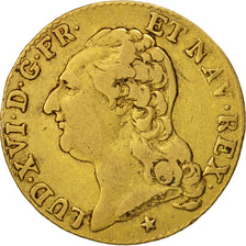 Francia, Louis XVI, Louis d'or à la tête nue, Louis d'Or, 1786, Lille, MB+,...