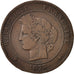 Monnaie, France, Cérès, 10 Centimes, 1873, Paris, TB, Bronze, KM:815.1