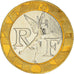 Munten, Frankrijk, Génie, 10 Francs, 1997, Paris, FDC, Aluminum-Bronze